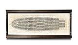 1789 African Slave Ship Lower Deck Diagram Anti-slavery Slave Trade History Unframed 8x23 Inches Wall Poster Print Plus Print of Remarks African American History Reproduction