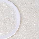 White Sprinkles, White Sanding Sugar for Cake Decorating, Sanding Crystal Sugar 130g/4.59oz, Cupcake, Cookie, Ice Cream and Donuts Toppings, Wedding, Birthday Party Supplies
