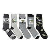 STAR WARS Men's The Mandalorian 5 Pack Crew Socks