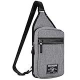 True Religion Crossbody Bags for Women & Men, Sling Bag for Men, Women Cross Body Bag, Sling Backpack Travel Bag Travel Purse