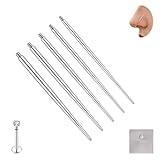 LORACOXS 12PCS Body Piercing Taper Insertion Tool Kit 14G 16G 18G 20G Piercing Changing Tool Internal/External Threaded/Push In Piercing Threader Tool for Ear/Nose/Navel/Nipple/Lip/Eyebrow/Tongue