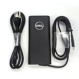 Dell Laptop Charger 130W USB C Type C AC Adapter,XPS 15 9500 9510 9520 XPS 17 9700 9710 9720 9730 AC Charger, Black, DA130PM170