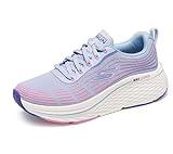 Skechers Women's Max Cushioning Elite 2.0 Sneaker, Light Blue/Pink, 8