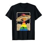 Alien Abduction Gay Pride Gaylien Lgbt T-Shirt