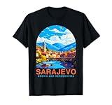Sarajevo Travel Vacation Sarajevo Bosnia And Herzegovina T-Shirt