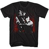 American Classics Resident Evil Horror Science Fiction Video Game Sawit Adult T-Shirt - Black - Medium