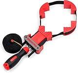 SEDY 13 ft. Belt Band Clamp Strap Clamp for Woodworking, Quick Release Frame Clamps with 90-Degree Corner Pieces