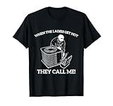 HVAC Funny When The Ladies Get Hot They Call Me T-Shirt