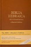 Biblia Hebraica Stuttgartensia (BHS) (Hardcover): A Reader's Edition (Hebrew Edition)