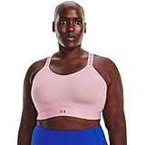 Under Armour Women's Limitless Mid Sports Bra, (647) Prime Pink / / Versa Blue, X-Small
