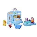 Peppa Pig Peppa’s Adventures Peppa’s Supermarket Playset Preschool Toy: Includes 2 Figures and 8 Themed Accessories; for Ages 3 and Up