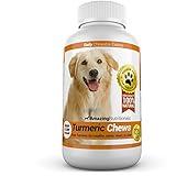 Amazing Turmeric for Dogs Curcumin Pet Antioxidant, Eliminates Joint Pain Inflammation, 120 Chews