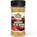 Tropical Spices Jamaican Style Complete Seasoning (8 oz) - Freshly Ground Powder Made from Finest Natural Ingredients, All Purpose Seasoning and Spices for Cooking Anything, Gluten Free, Keto Friendly