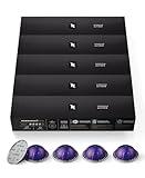 Nespresso Capsules Vertuo, Altissio, Medium Roast Espresso Coffee, 50 Count Espresso Pods, Brews 1.35oz.