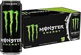 Monster Energy Drink, Green, Original, 16 Ounce (Pack of 15)