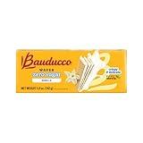 Bauducco Vanilla Wafer Cookies - Sugar Free Delicious & Crispy Wafers- 0g of added sugar - 3 Creamy Layers - Great for Snacks & Dessert - No Artificial Flavors, 5oz (Pack of 1)