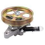 MOTOKU Power Steering Pump with Pulley Assembly for Honda Pilot 2005-2008 Odyssey 2005-2010 Accord 2006-2007 for Acura MDX 2003-2013 Power Assist Pump