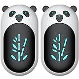 Hand Warmers Rechargeable 2 Pack, 6000mAh Electric Hand Warmer Reusable, 20Hrs Long Heating, Portable Pocket Heater Handwarmer for Women Men, Outdoor Camping, Hunting Gear
