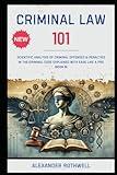 Criminal Law 101: Scientific Analysis of Criminal Offenses & Penalties in the Criminal Code Explained with Ease Like a Pro (Book 8). (Master Legal ... Phrases (Legal Vocabulary And Terminology))