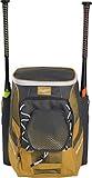 Rawlings | IMPULSE Backpack Equipment Bag | Baseball/Softball | Light Gold