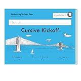 Learning Without Tears Cursive Kickoff Student Workbook, Age 7+, 2nd Grade+, Handwriting Practice, Writing Book, School & Home, Language Arts, Tutoring, Sensory