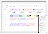 10.1 Inch Smart Digital Calendar Planner & Chore Chart, IPS HD Touchscreen Interactive Display for Family Schedules, Streamline Household Organization - Built-in Digital Picture Frames Function