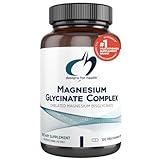 Designs for Health Magnesium Glycinate Complex - Chelated Magnesium Bisglycinate + High Absorption Magnesium Oxide for Heart Health, Immune Support & Bone Strength - Vegan (120 Capsules)