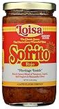 Loisa Sofrito Rojo Cooking Sauce, Non-GMO, No-MSG, No Preservatives, No Artificial Coloring, No Artificial Flavors, Vegan, Pure Latin Flavor, 12 oz, Pack of 1