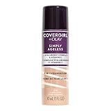 COVERGIRL+Olay Simply Ageless 3-in-1 Liquid Foundation Classic Ivory, 1 Ounce (packaging may vary)