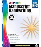 Spectrum Manuscript Handwriting Kindergarten to 2nd Grade Workbooks, Vocabulary, Sentence Building Skills, and More Writing Practice, Classroom or Homeschool Curriculum (Volume 106)