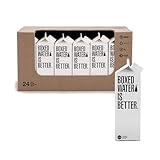 Boxed Water 16.9 oz. (24 Pack) – Purified Drinking Water in 92% Plant- Based Boxes – 100% Recyclable, BPA-Free, Refillable/Reusable Cartons – More Sustainable than Plastic Bottled Water