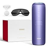 Ulike Laser Hair Removal for Women and Men, Air 3 Ice-Cooling IPL Device Hair Removal for Nearly Painless & Long-Lasting Results, 3 Modes & Auto Flashing for Fast Full Body Hair Removal from Home