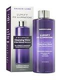LUMIFY Eye Illuminations Cleansing Water & Eye Makeup Remover, 3-in-1 Micellar Water Contains Hyaluronic Acid, Vitamin C & Niacinamide, Hypoallergenic, Removes Waterproof Makeup, 5.4 Oz (160 mL)