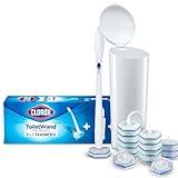 Clorox ToiletWand Disposable Toilet Cleaning System - ToiletWand, Storage Caddy and 16 Disinfecting Refill Heads