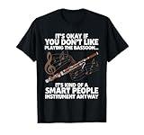 Funny Bassoon Design For Men Women Bassoonist Bassoon Lover T-Shirt