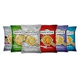 Deep River Potato Chips Variety Pack 6 Flavors 2 oz (24 Pack) - Kosher & Gluten Free, Kettle Cooked Potato Chips, 6 Flavors Assortment, Premium Snack Selection, Ideal for Parties & Gatherings