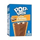 Pop-Tarts Toaster Pastries, Breakfast Foods, Kids Snacks, Frosted S'mores, 13.5oz Box (8 Pop-Tarts)