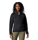 Columbia Womens Benton Springs Full Zip Fleece Jacket, Black, Medium