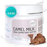 Cammellatte Whipped Body Butter for Women,Effective Moisturizer for Dry Skin, Itchy Skin Relief, Skin Repair, Skin Tightening Cream,For Silky Soft, Smooth Skin 3.4 oz.