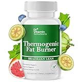 DR VITAMIN SOLUTIONS Thermogenic Fat Burner Brazilian Lean, Weight Loss Pills for Women, Waist Trimmer & Supplements for Bloating for Women & Men, 60 Capsules