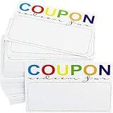 RXBC2011 Coupon Cards Pack of 500 for Business Blank Coupons Gift Certificates Vouchers