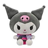 Jazwares Hello Kitty and Friends, Kuromi Series 1 Plush - Hoodie Fashion and Bestie Accessory - Officially Licensed Sanrio Product from