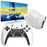Youngwants Plug & Play Video Game Console with 20000+ Games, Retro Game Console with 23+ Emulators Classic Games, Dual Controllers Birthday Gifts for Boys & Girls，4K HDMI TV Games