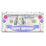 Wooden Birthday Money Holder, Happy Birthday Gifts For Friends Boys Girls, Cash Holder Holiday Party Supplies -02