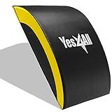 Yes4All Ab Exercise Mat Tailbone & No Tailbone, Foldable Abdominal Sit Up Support Pad, Abs Workout Equipment for Core Training and Lower Back