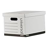 Universal Economy Boxes, 12 x 15 x 9 7/8, White, 10/Carton