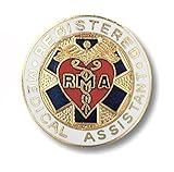 Prestige Medical Emblem Pin, Registered Medical Assistant