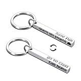 Back to School Gifts for College Students, First Day of Kindergarten Preschool Funny Dont Do Stupid Shitkeychain for Son Daughter, High School Senior 5th 8th Grade Graduation Gifts for Girls Boys