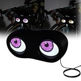 Demon Eyes Bike Tail Light, Waterproof Smart Bike Tail Light Devil Eyes Light with 9 Vivid Led Color Modes, USB Electric Scooter Demon Eye Headlights for Bike and Scooter (1pcs)