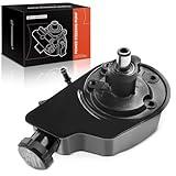 A-Premium Power Steering Pump, with Reservoir, Compatible with Chevy GMC Models - 1990-2000 - C1500 C2500 C3500 K1500 K2500 K3500 Suburban Tahoe Yukon - with Hydro-Boost System
